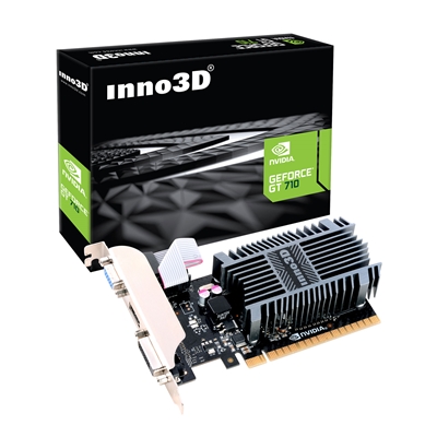 Inno3D NVIDIA GeForce GT 710 2GB SDDR3 LP Graphics Card