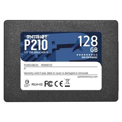 Patriot P210 (P210S128G25) 128GB 2.5 Inch SSD
