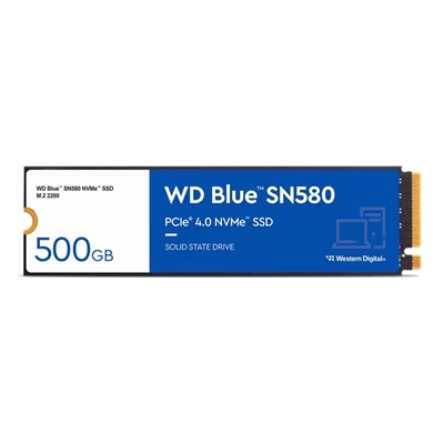 WD Blue SN580 (WDS500G3B0E) 500GB NVMe SSD