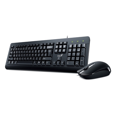 Genius KM-160 Wired Keyboard and Mouse Combo Set