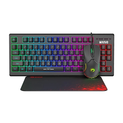 Marvo Scorpion CM310 Loot 30 3 in 1 RGB Gaming UK Layout TKL Keyboard