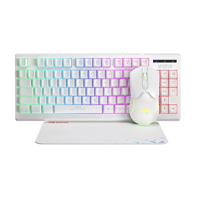 Marvo Scorpion CM310 Loot 30 3 in 1 RGB Gaming UK Layout TKL Keyboard