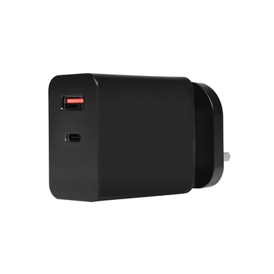 Powercool GaN 65W USB-C and USB-A Charger With 1.7m USB C To USB C Cable Included