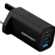 SUMVISION Universal 3 Port USB Black Laptop Wall Charger