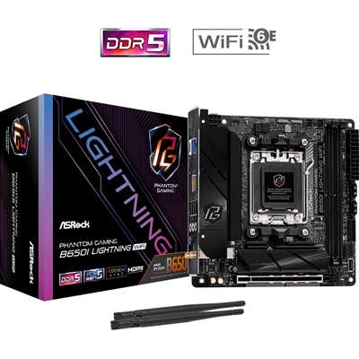 ASRock B650I LIGHTNING WIFI AMD AM5 Socket Motherboard