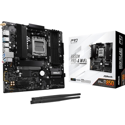 ASRock B850M Pro-A WiFi AMD AM5 Socket Motherboard