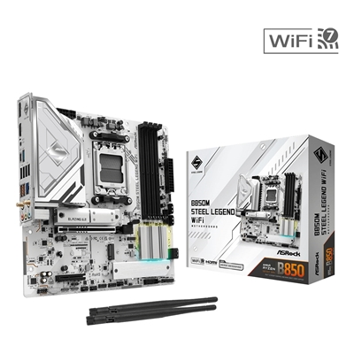 ASRock B850M Steel Legend WiFi AMD AM5 Socket Motherboard