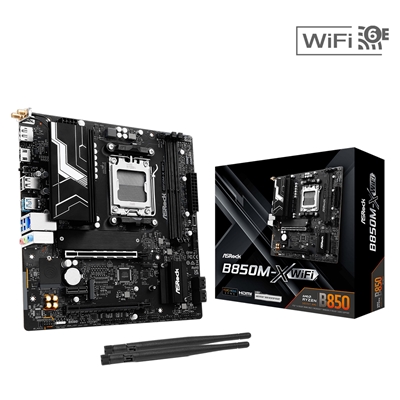ASRock B850M-X WiFi AMD AM5 Socket Motherboard