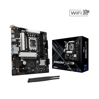 ASRock B860M-X WiFi Intel 1851 Socket Motherboard