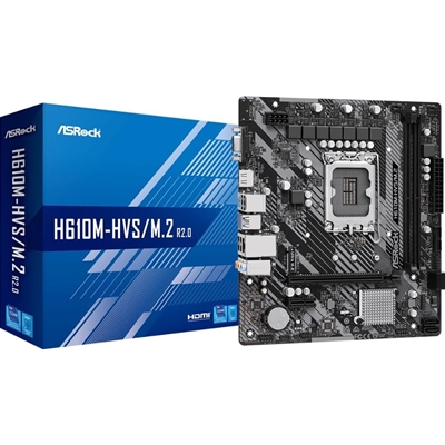 ASRock H610M-HDV/M.2 R2.0 Super Alloy Intel 1700 Socket Motherboard