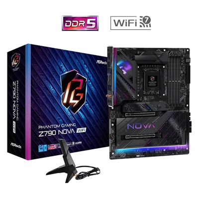ASRock Z790 Nova WiFi PHANTOM GAMING Intel 1700 Socket Motherboard