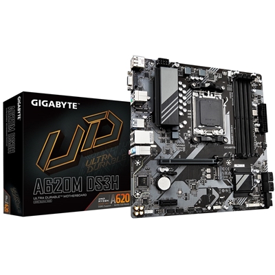 Gigabyte A620M DS3H Ultra Durable AMD AM5 Socket Motherboard