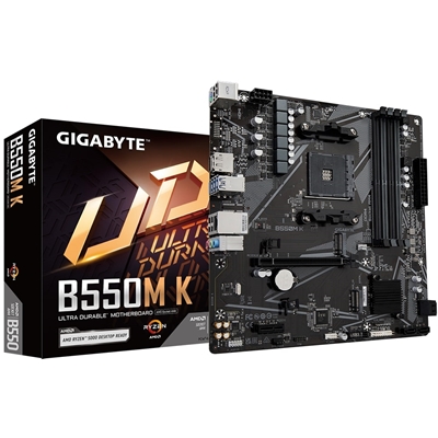 Gigabyte B550M K Ultra Durable AMD AM4 Socket Motherboard