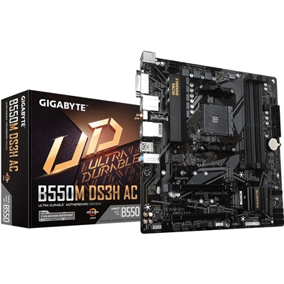 Gigabyte B550M DS3H AC Ultra Durable AMD AM4 Socket Motherboard