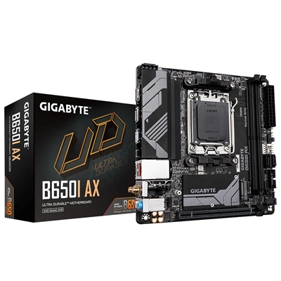 Gigabyte B650I AX Ultra Durable AMD AM5 Socket Motherboard