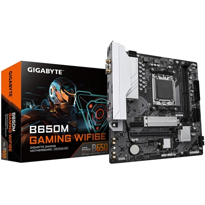 Gigabyte B650M GAMING WIFI6E (rev. 1.2) AMD AM5 Socket Motherboard