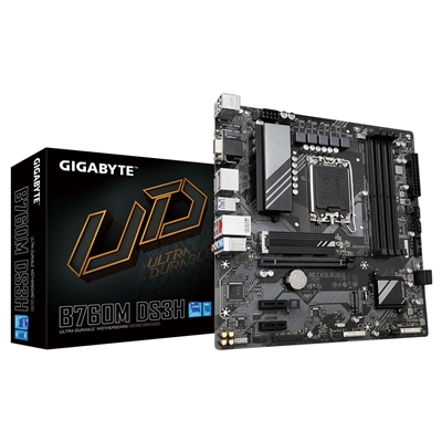 Gigabyte B760M DS3H Ultra Durable Intel 1700 Socket Motherboard