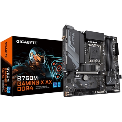 Gigabyte B760M GAMING X AX DDR4 Intel 1700 Socket Motherboard