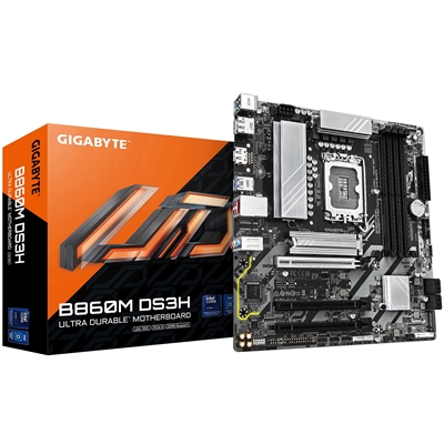 Gigabyte B860M DS3H Intel 1851 Socket Motherboard