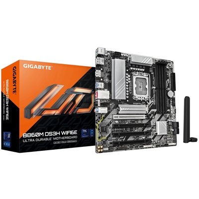 Gigabyte B860M DS3H WIFI6E Intel 1851 Socket Motherboard