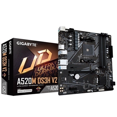Gigabyte A520M DS3H V2 Ultra Durable AMD AM4 Socket Motherboard