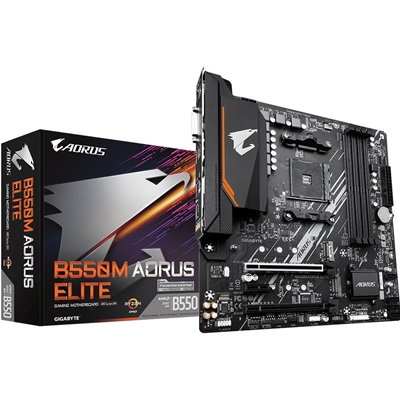 Gigabyte B550M AORUS ELITE Ultra Durable AMD AM4 Socket Motherboard