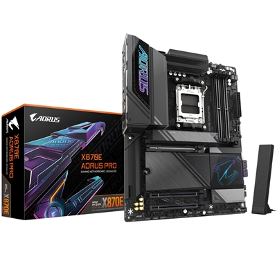 Gigabyte X870E AORUS PRO AMD AM5 Socket Motherboard