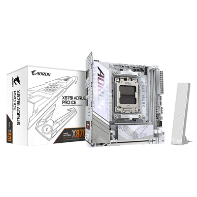 Gigabyte X870I AORUS PRO ICE AMD AM5 Socket Motherboard