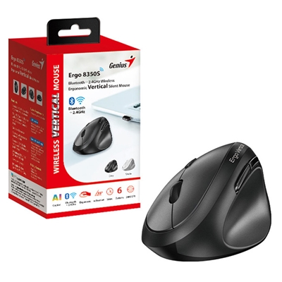 Genius Ergo 8350S Wireless Ergonomic Vertical Mouse