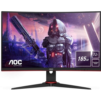 AOC C24G2AE/BK 24 Inch Curved Full HD VA Monitor