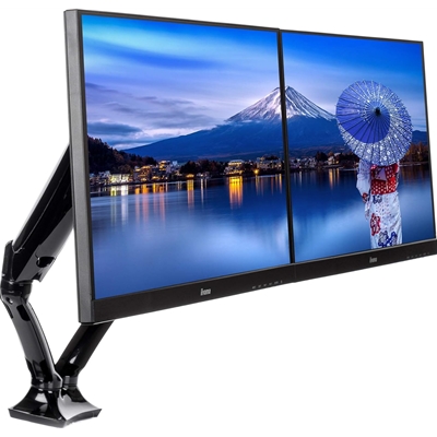 iiyama DS3002C-B1 Dual Gas Spring Monitor Arm