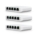 Ubiquiti USW-FLEX-MINI-3 UniFi USW Flex Mini 5 Port Smart Managed POE/USB C Powered Gigabit Network Switch (Triple Pack