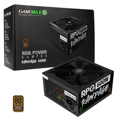 GAMEMAX RPG Rampage 600W PSU