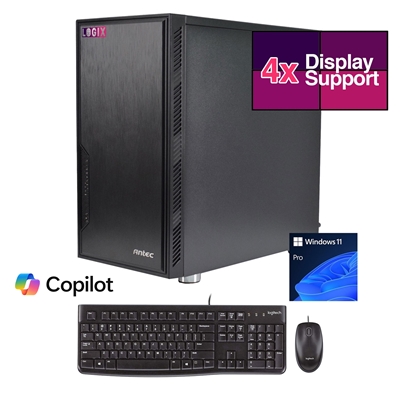LOGIX Micro Tower - Designed for CCTV Use - Intel i5 Processor