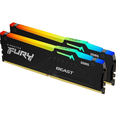 Kingston FURY Beast KF560C36BBE2AK2-32 RGB 32GB (2x16GB) System Memory