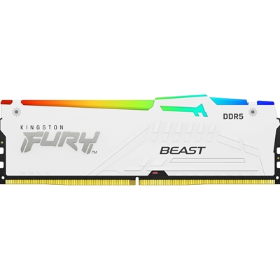 Kingston FURY Beast KF564C32BWA-32 32GB (1x32GB) RGB White System Memory