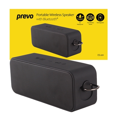 Prevo ES-201 Portable IP7 Waterproof 20W Wireless Speaker with Bluetooth