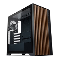 High Airflow Mid Tower with Wood Front Panel