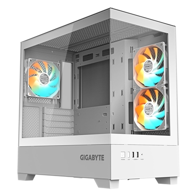 GIGABYTE C201 PANORAMIC ICE RGB Gaming PC Case
