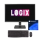 LOGIX Intel Quad Core 27 Inch Full HD All-in-One Business / Education Desktop PC with 12GB RAM and 512GB SSD